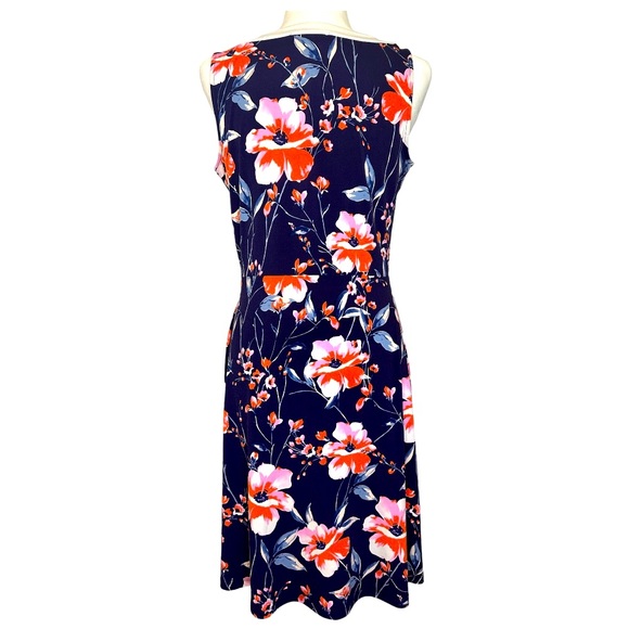 Ivanka Trump Floral Sleeveless Work/Office Dress - Picture 6 of 14